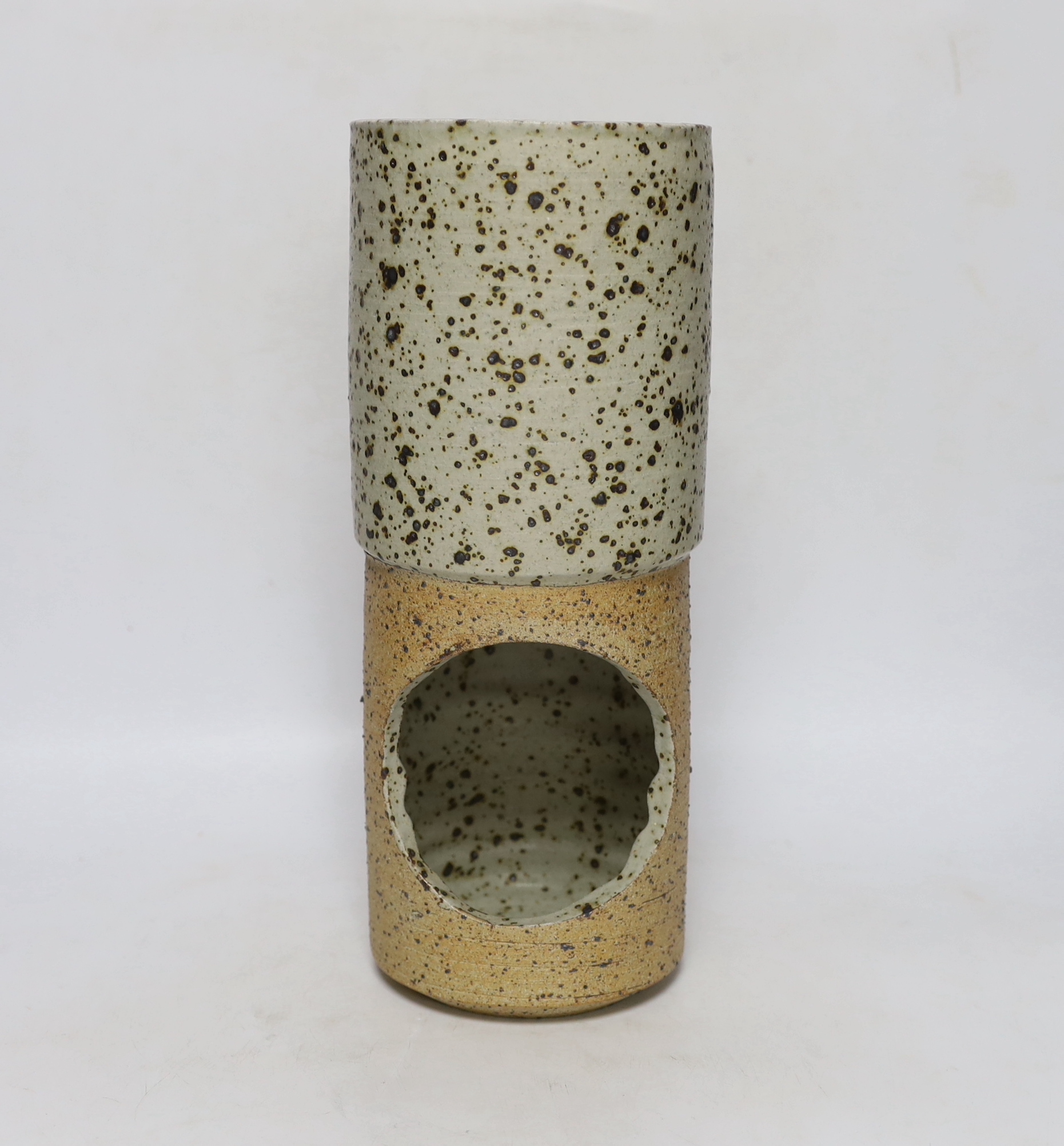 A Cranbrook Station Pottery vase, circa 1970, 31.5cm